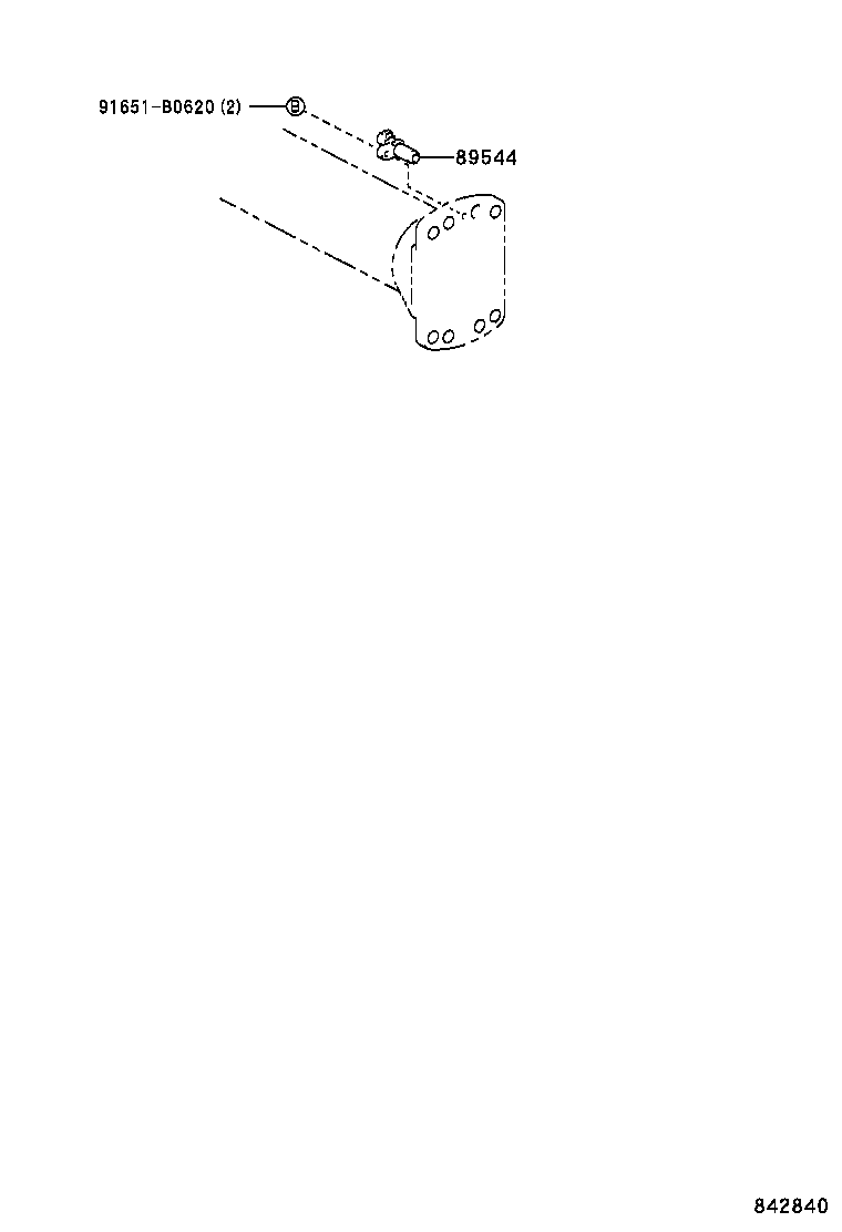 89421-37010 SENSOR, VACUUM (FOR SKID CONTROL) product image