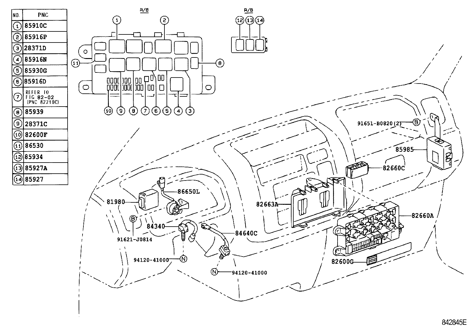 28300-58040 RELAY ASSY, STARTER product image