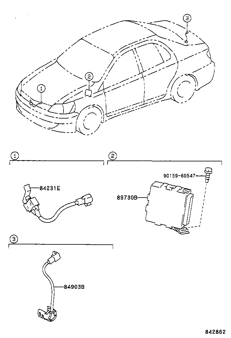 89730-52010 COMPUTER ASSY, THEFT WARNING product image