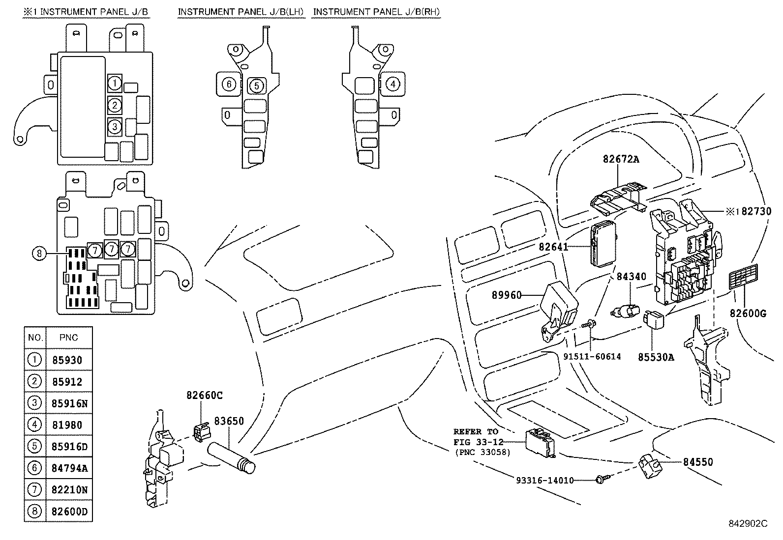 82623-06010 COVER, FUSIBLE LINK, LOWER product image