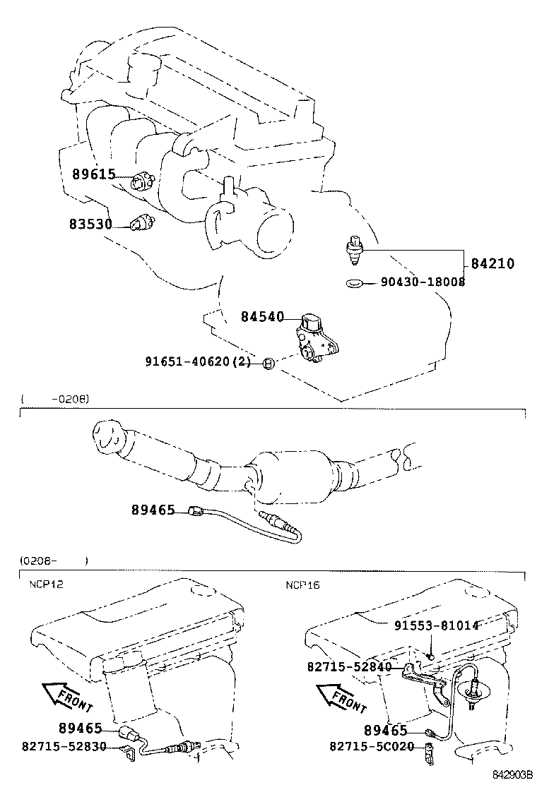 84652-52100 Toyota Reference Part product image