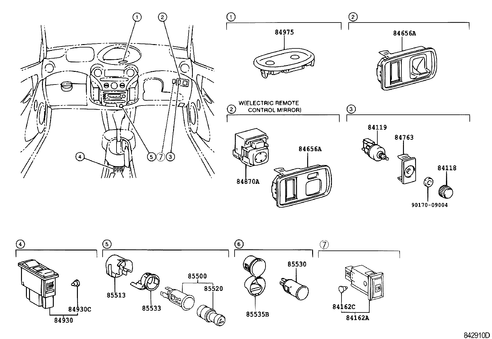 82662-52010 COVER, RELAY BLOCK, UPPER, NO.1 product image