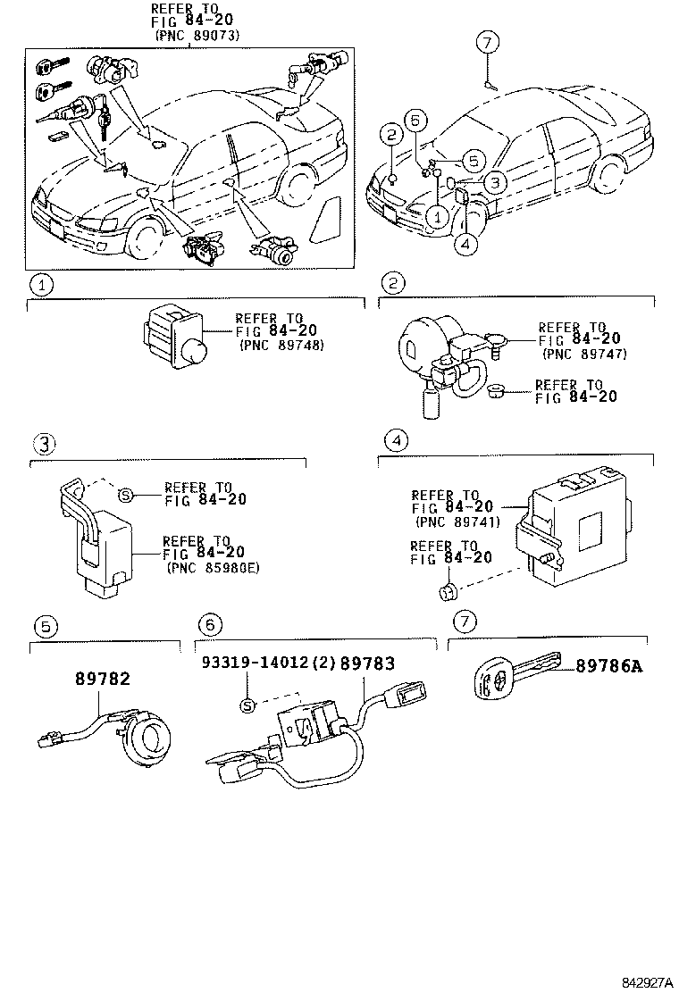 89783-33060 AMPLIFIER, TRANSPONDER KEY product image