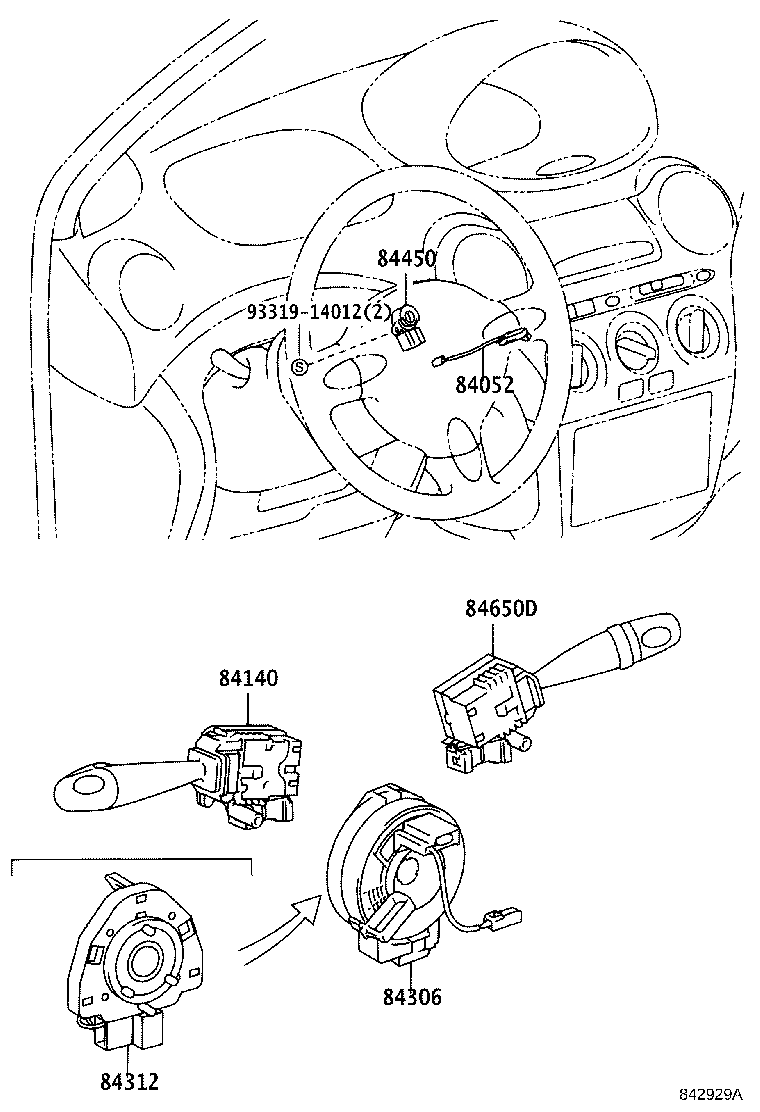 84656-52010-B1 BEZEL, SWITCH product image
