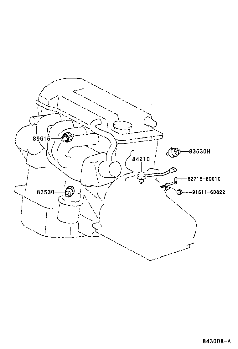 17616-22010 RELAY, AIR PUMP product image
