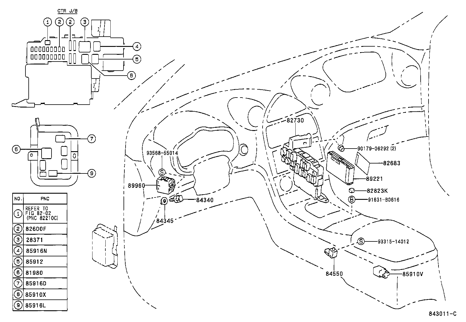 17616-22010 RELAY, AIR PUMP product image