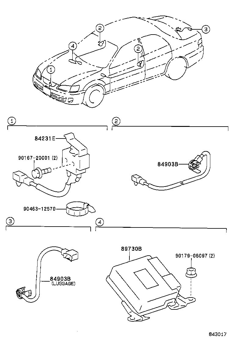 89730-06010 COMPUTER ASSY, THEFT WARNING product image