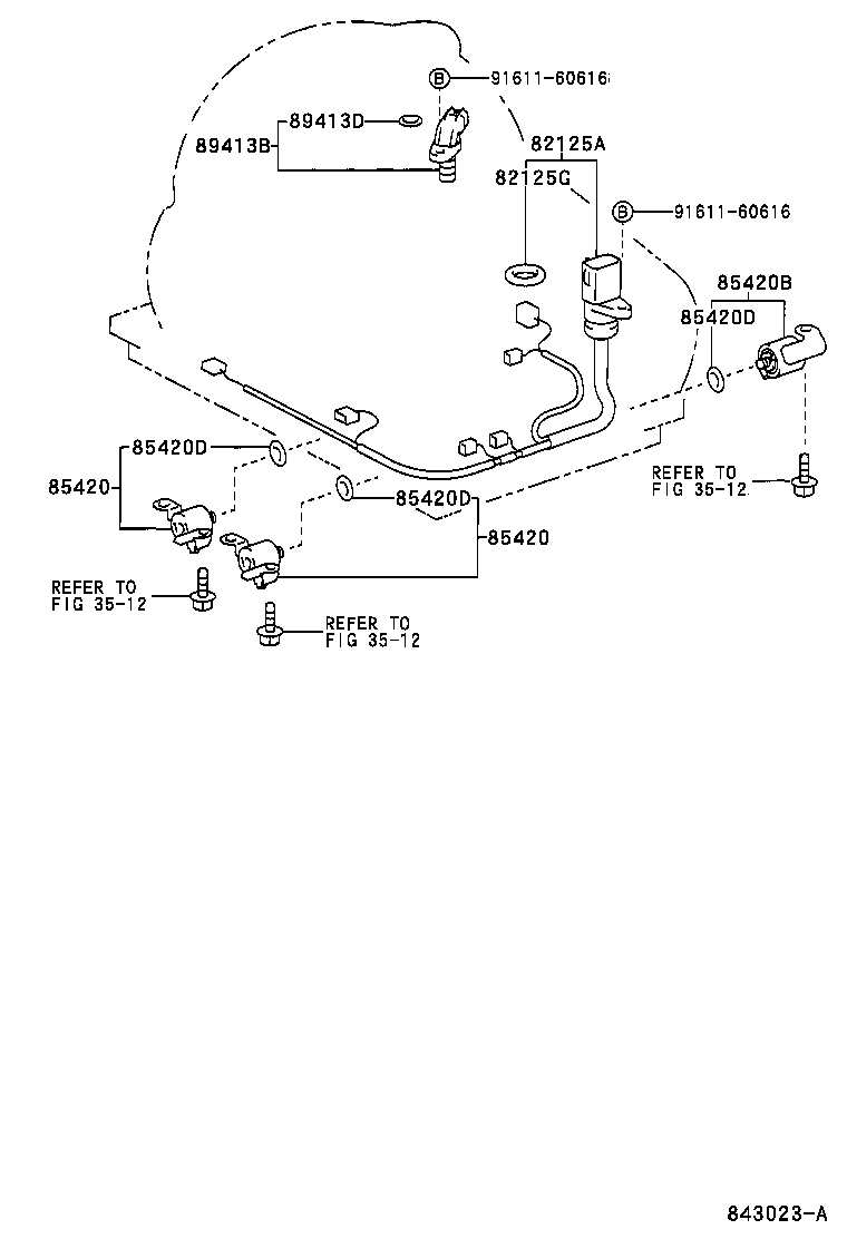 82125-20250 WIRE, TRANSMISSION product image