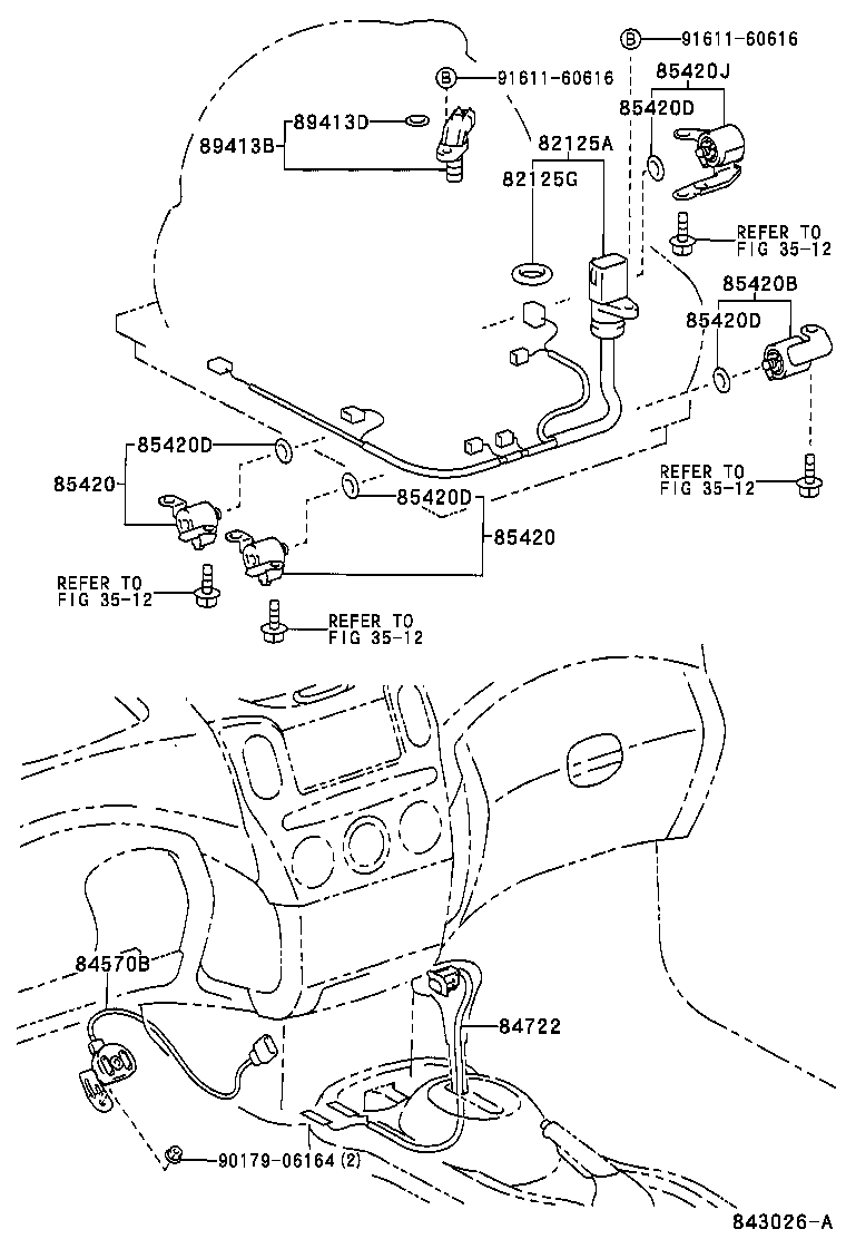 84570-52020 SWITCH ASSY, KICK DOWN product image
