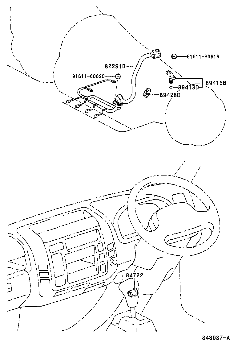 82125-37080 WIRE, TRANSMISSION product image