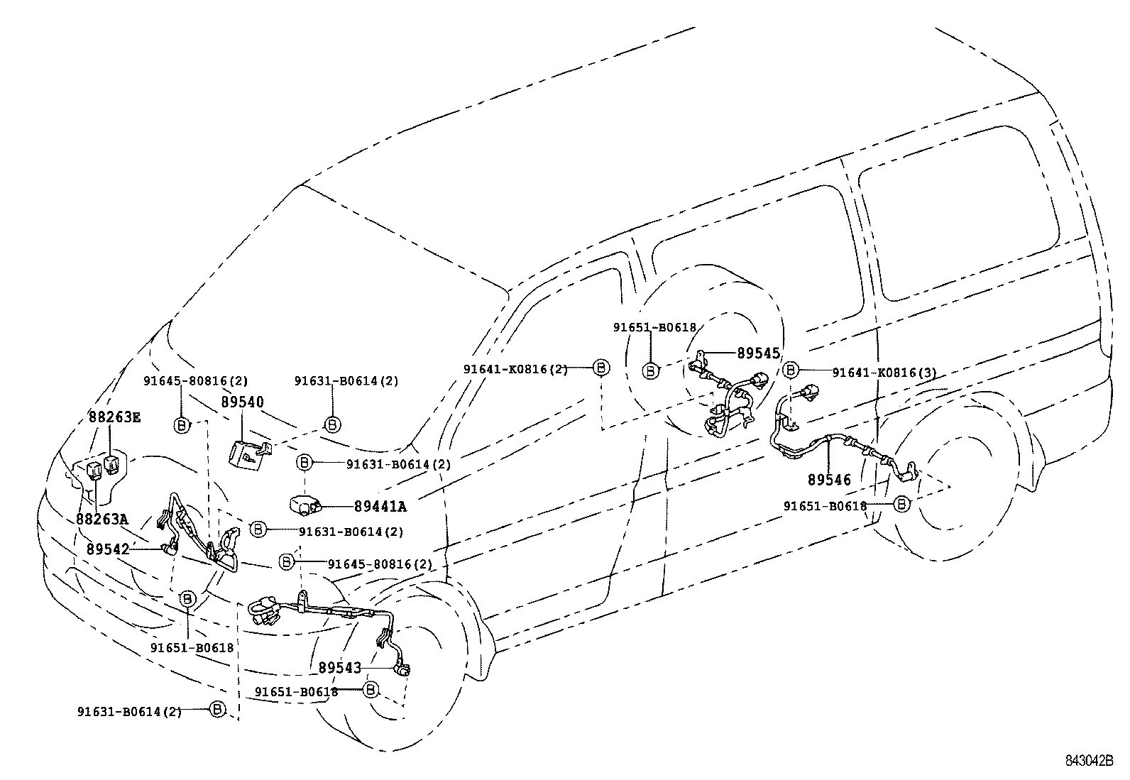 89540-26420 COMPUTER ASSY, SKID CONTROL product image