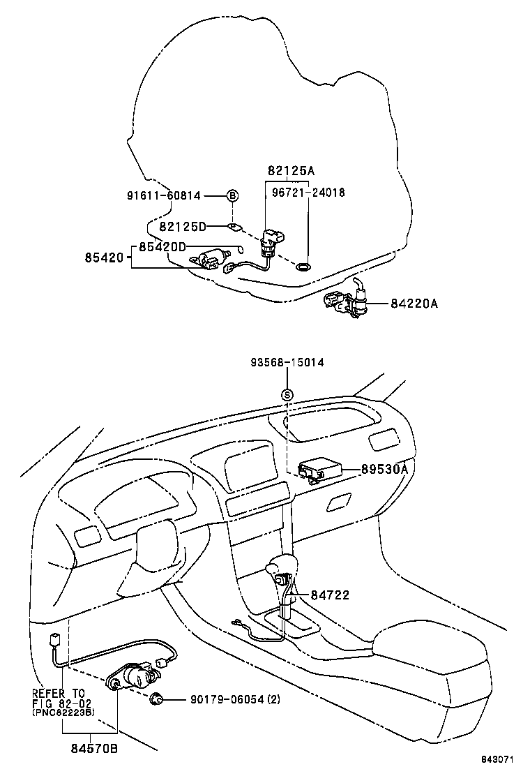 89530-12200 COMPUTER ASSY, TRANSMISSION CONTROL product image