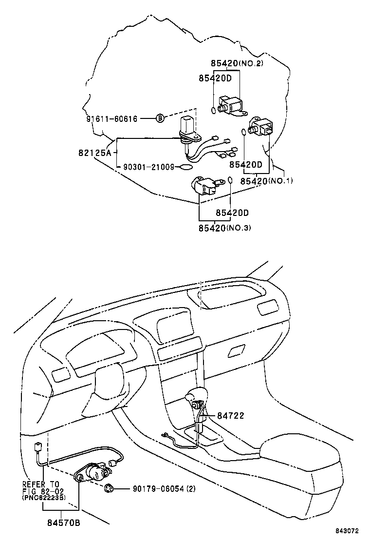 89530-12200 COMPUTER ASSY, TRANSMISSION CONTROL product image