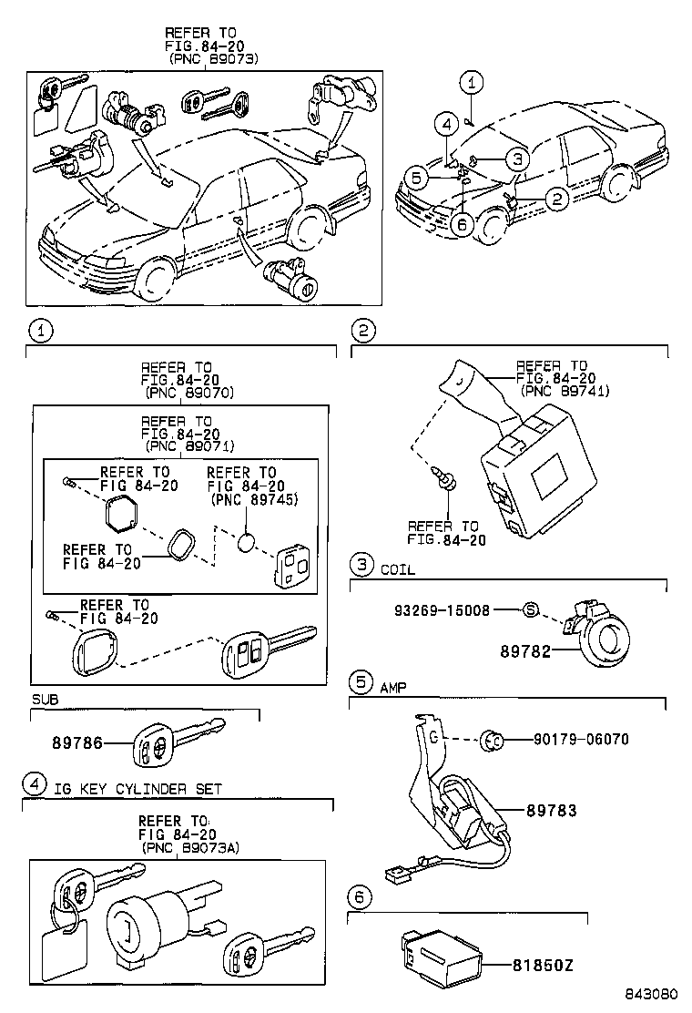 89780-12110 COMPUTER ASSY, TRANSPONDER KEY product image