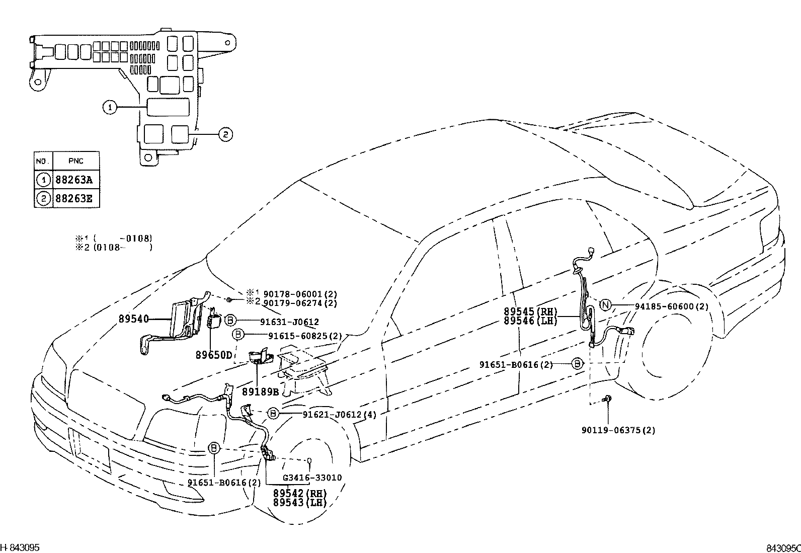 89540-30530 COMPUTER ASSY, SKID CONTROL product image