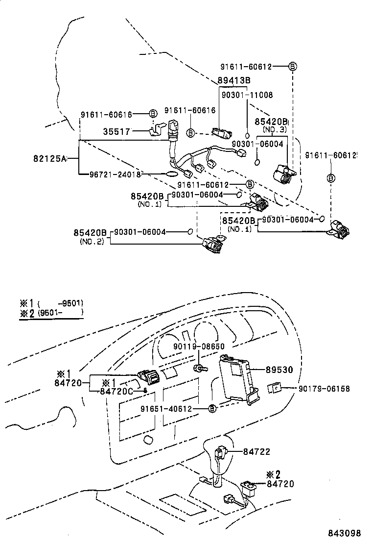 89530-60170 COMPUTER ASSY, TRANSMISSION CONTROL product image