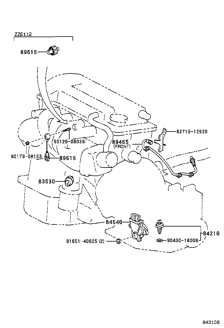 81980-05020 FLASHER ASSY, TURN SIGNAL product image
