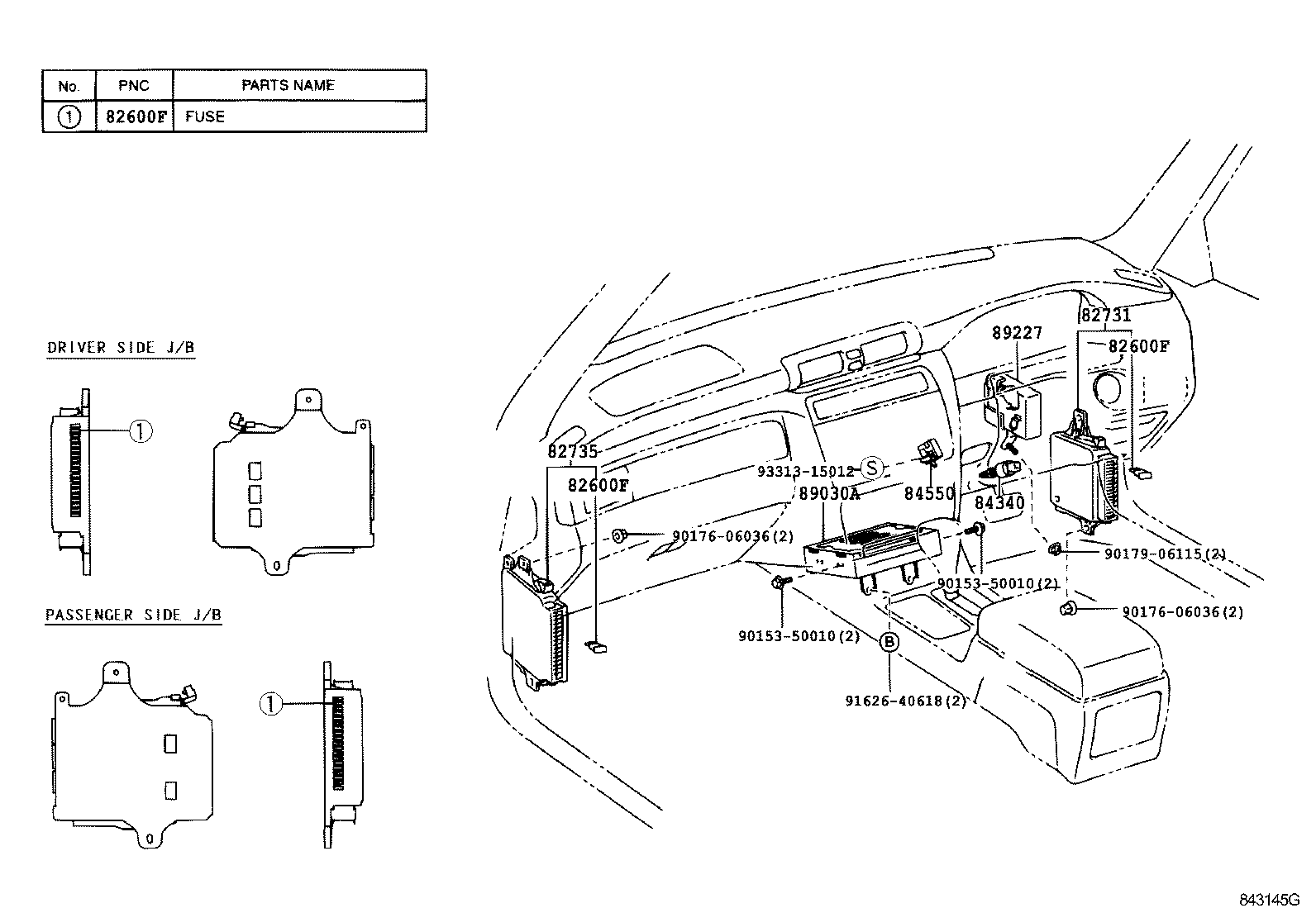 55912-30060 HOUSING, HEATER CONTROL product image