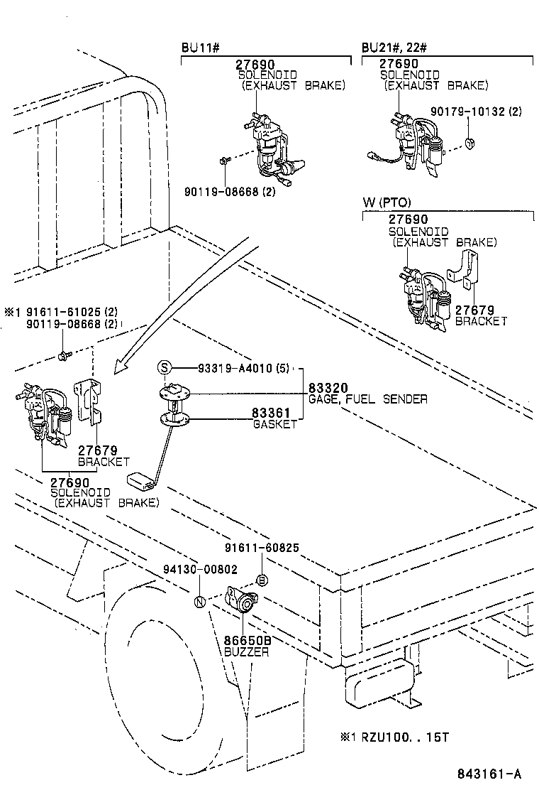 83320-80313 GAGE ASSY, FUEL SENDER product image
