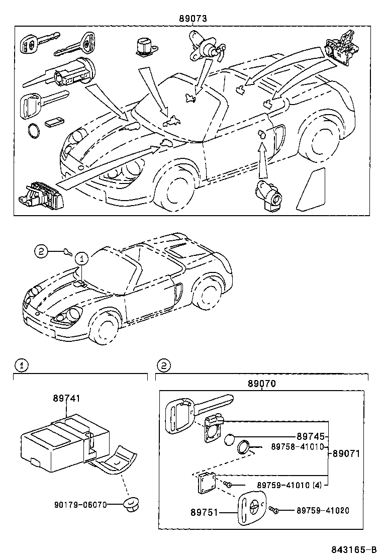 89751-17010 COVER, TRANSMITTER HOUSING product image