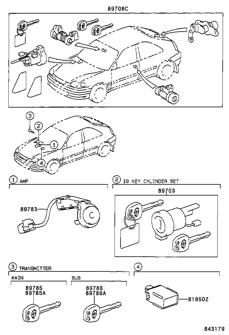 89780-02010 COMPUTER ASSY, TRANSPONDER KEY product image