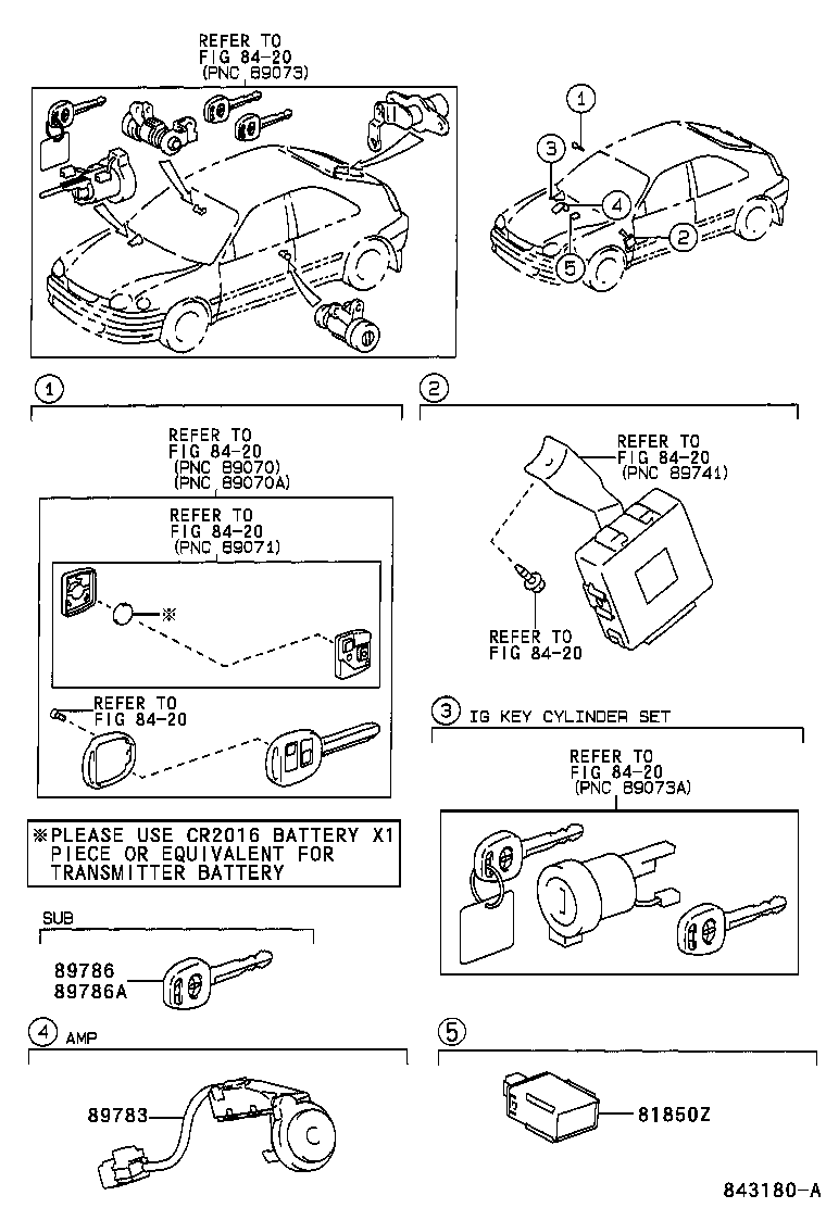 89780-02010 COMPUTER ASSY, TRANSPONDER KEY product image