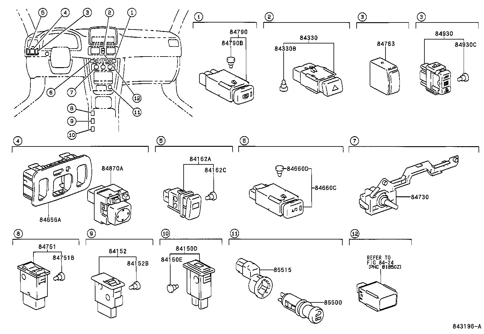 81980-05020 FLASHER ASSY, TURN SIGNAL product image
