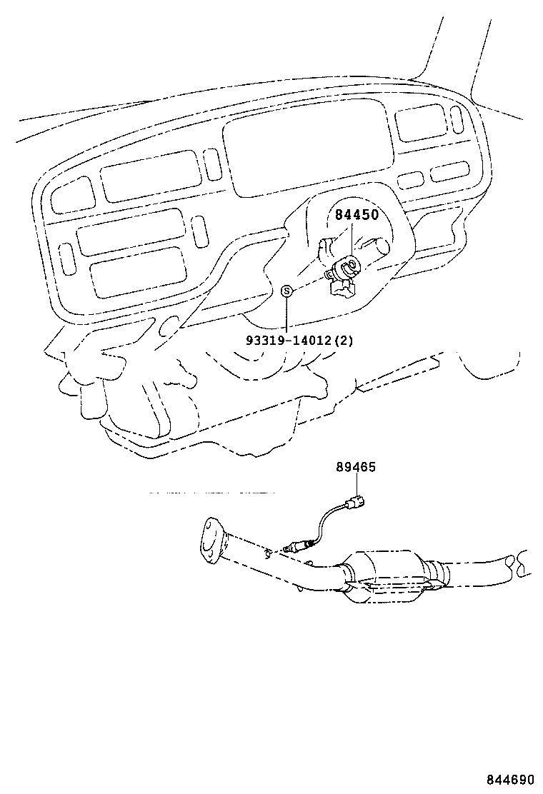 83320-0B050 GAGE ASSY, FUEL SENDER product image