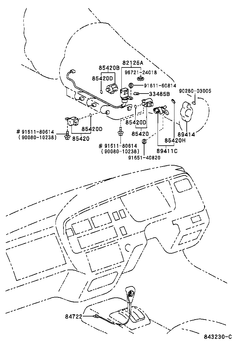 89530-38010 COMPUTER ASSY, TRANSMISSION CONTROL product image