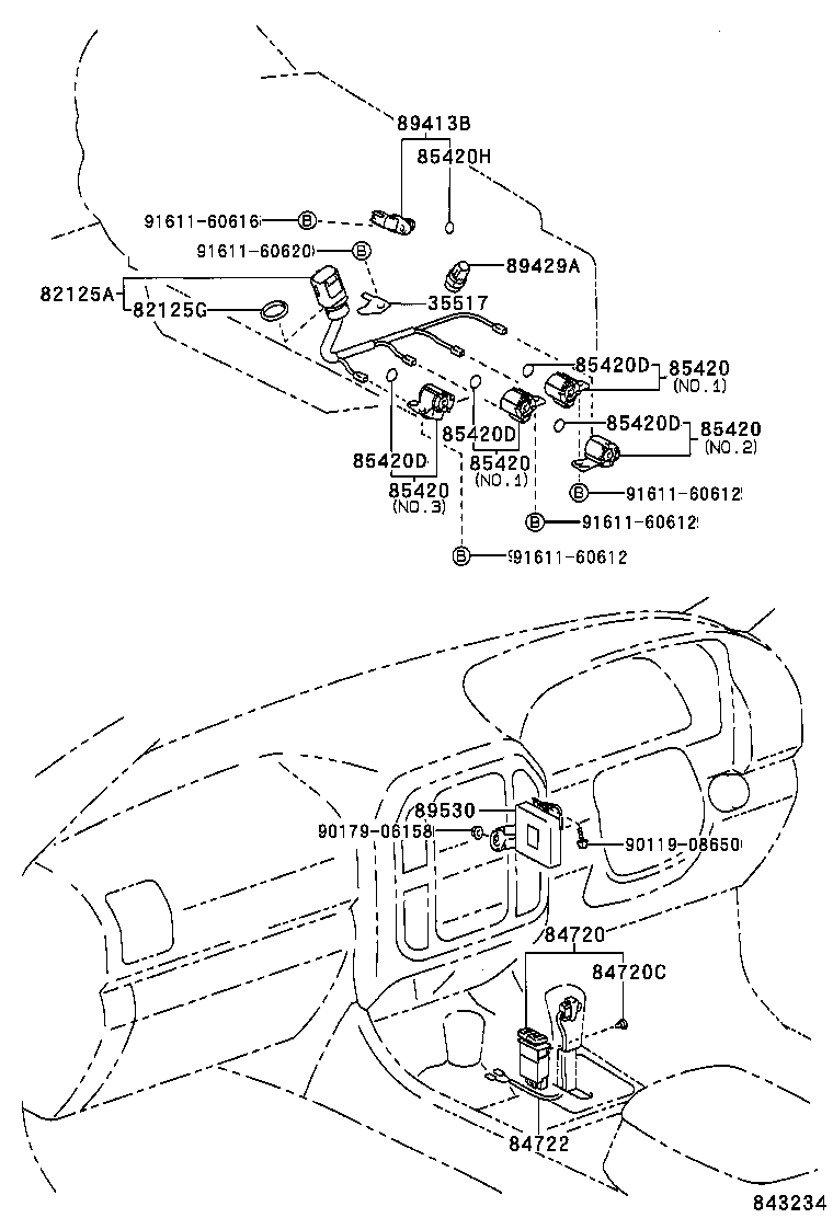 89530-60270 COMPUTER ASSY, TRANSMISSION CONTROL product image