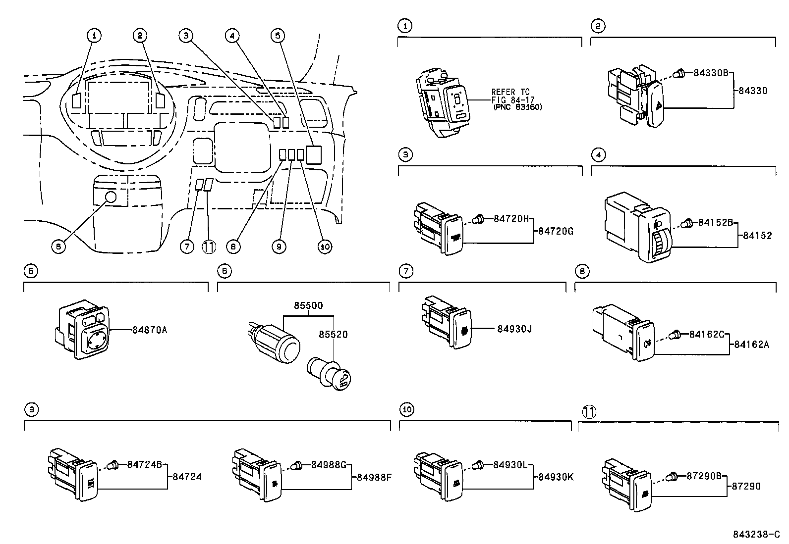 83320-80378 GAGE ASSY, FUEL SENDER product image