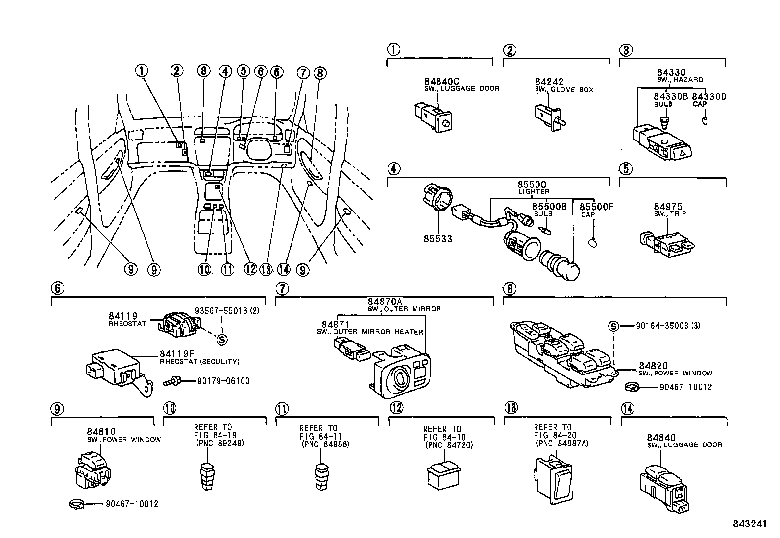 82223-33040 WIRE, SWITCH product image