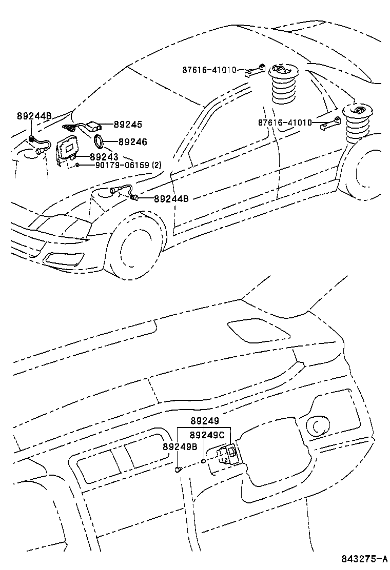 89243-41010 COMPUTER, ABSORBER CONTROL product image