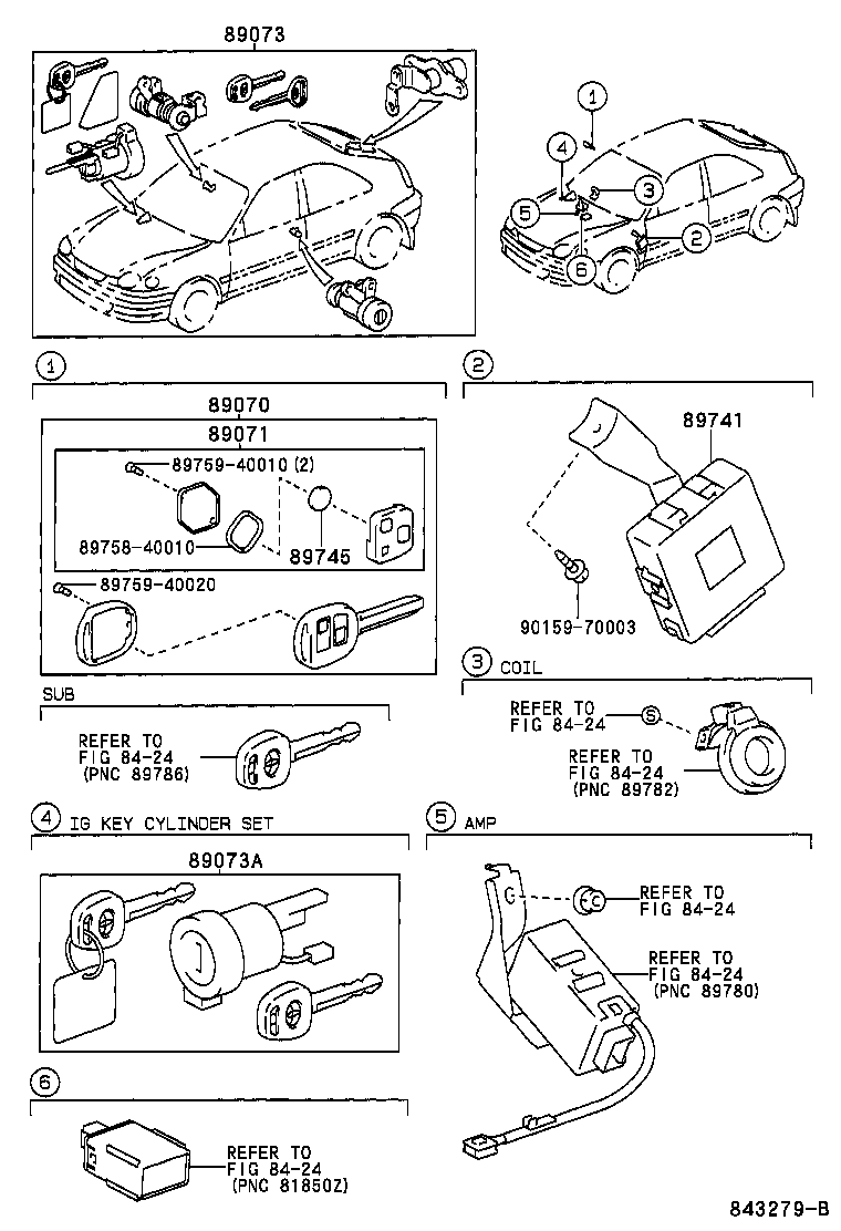 89071-02010 MODULE SET, TRANSMITTER SUB-ASSY, DOOR CONTROL product image