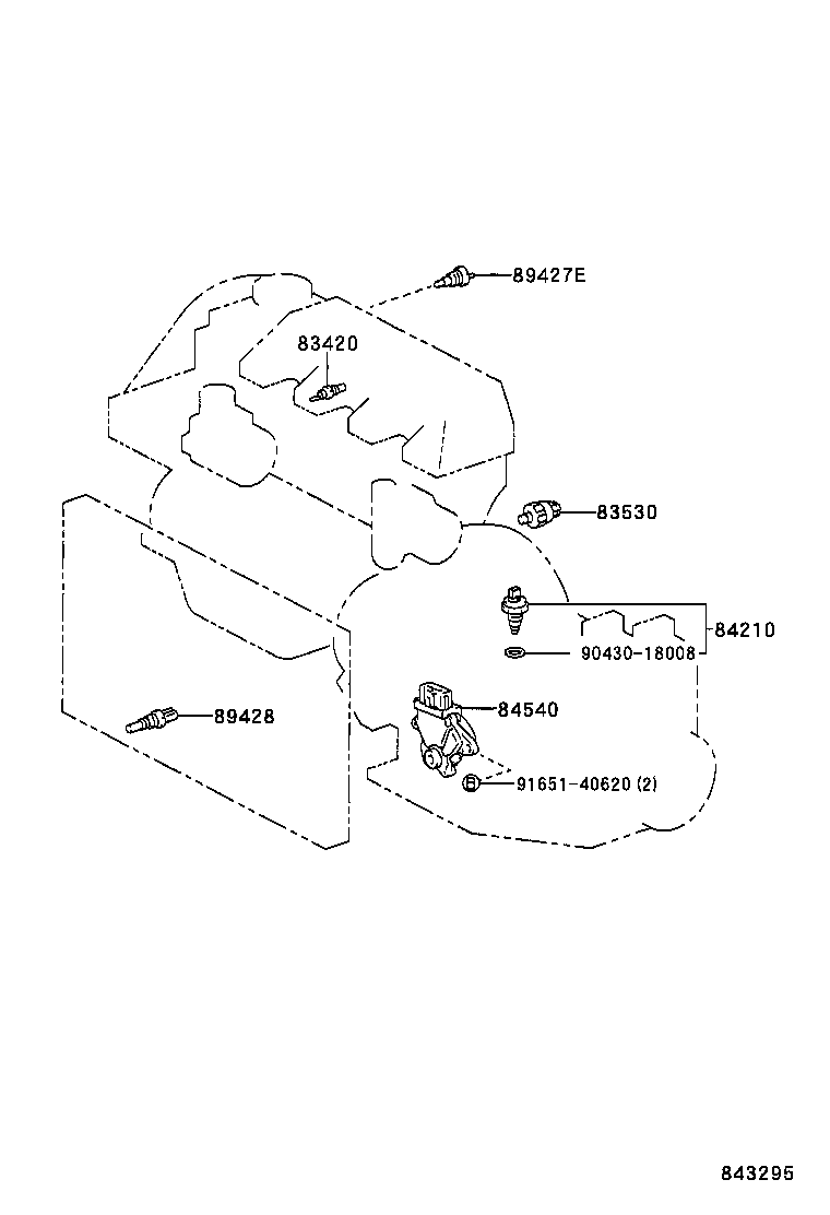 82610-20090 BLOCK ASSY, FUSE product image