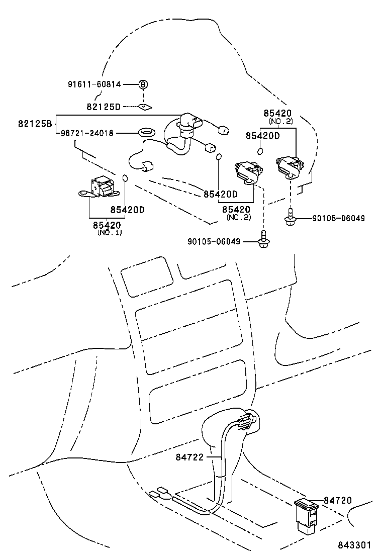 82125-20230 WIRE, TRANSMISSION product image