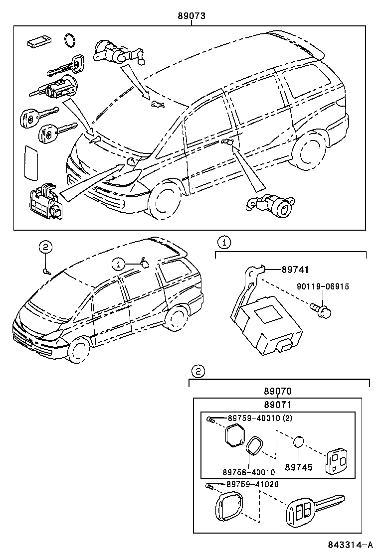 89751-28020 COVER, TRANSMITTER HOUSING product image