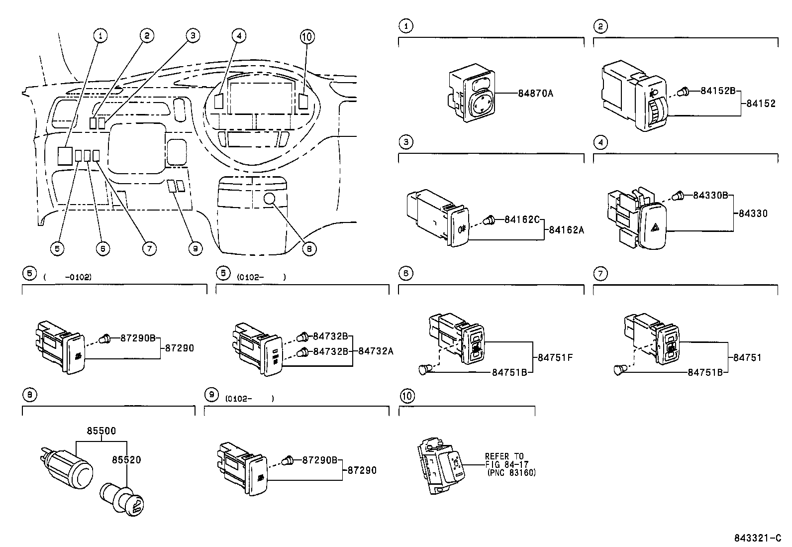 28610-27010 RELAY ASSY, GLOW PLUG product image