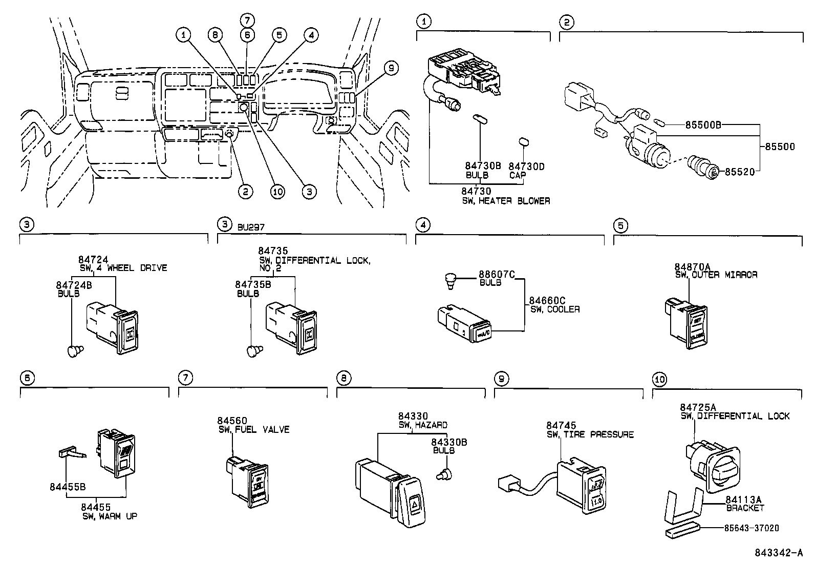 83320-49115 GAGE ASSY, FUEL SENDER product image