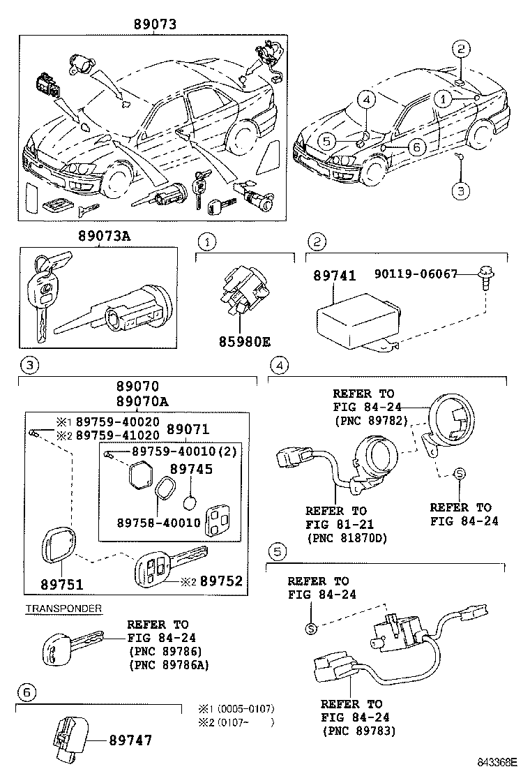 Toyota 89747-51010 BUZZER, WIRELESS DOOR LOCK
