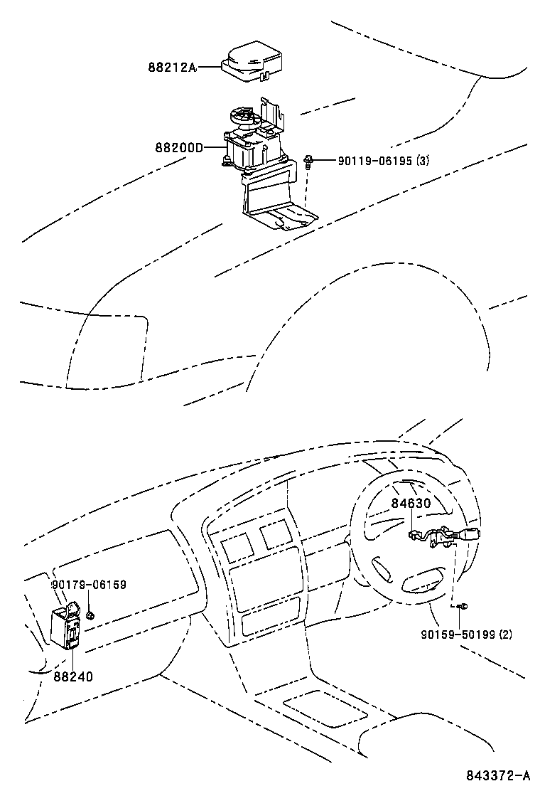 88240-07080 COMPUTER ASSY, CRUISE CONTROL product image