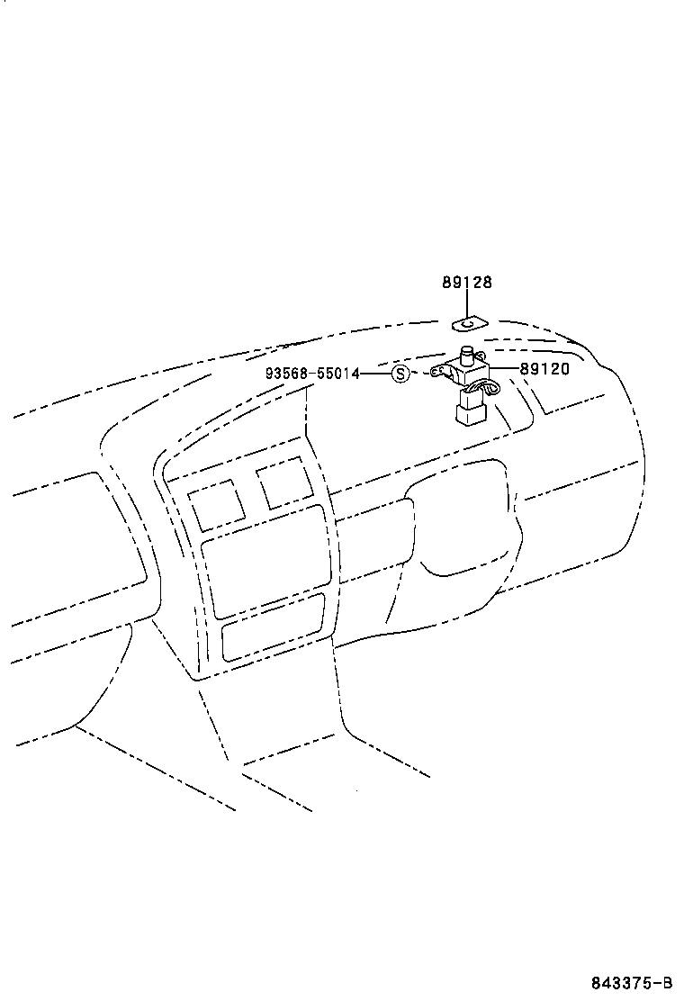 89120-41020 SENSOR, AUTOMATIC LIGHT CONTROL product image