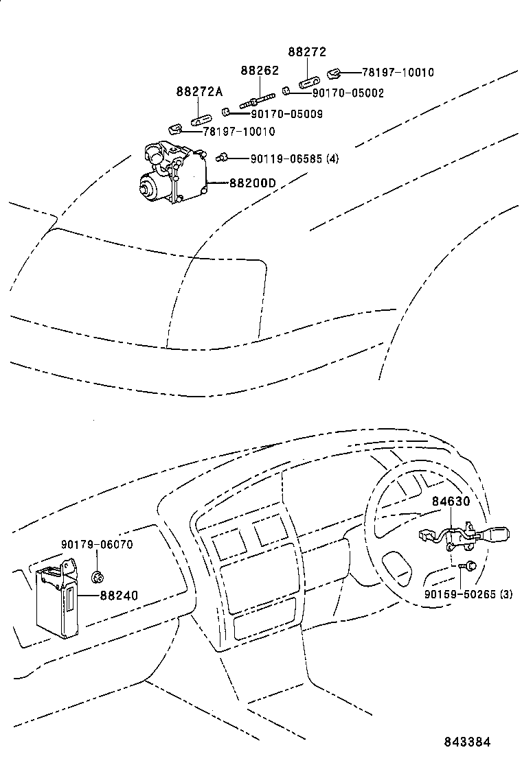 88240-07020 COMPUTER ASSY, CRUISE CONTROL product image