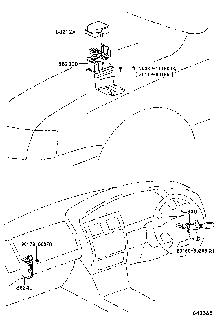 88240-07020 COMPUTER ASSY, CRUISE CONTROL product image