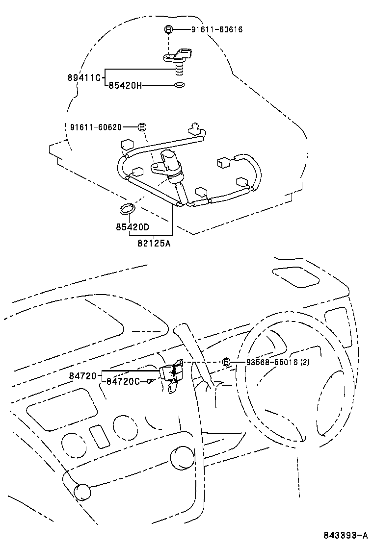 84720-32100 SWITCH ASSY, PATTERN SELECT product image