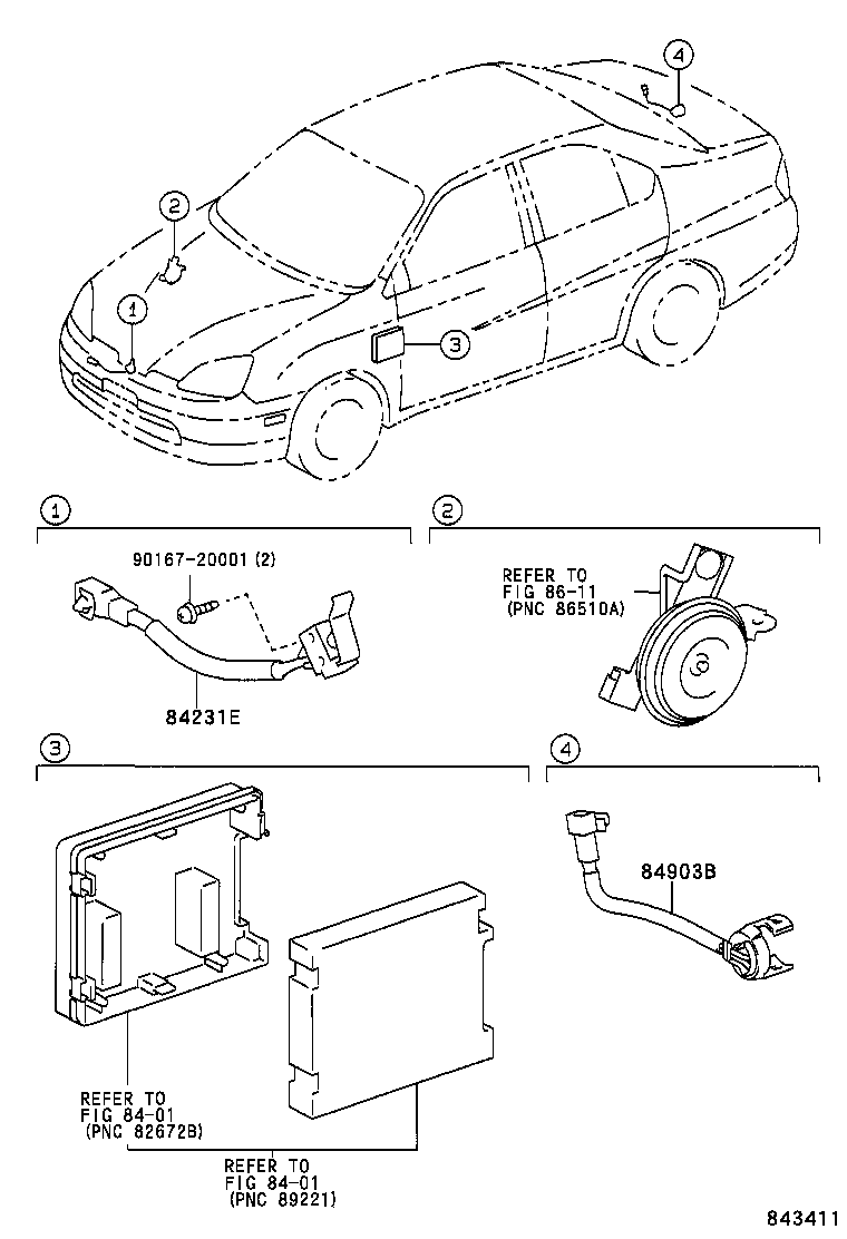 89709-47010 COMPUTER SET, TRANSPONDER KEY product image