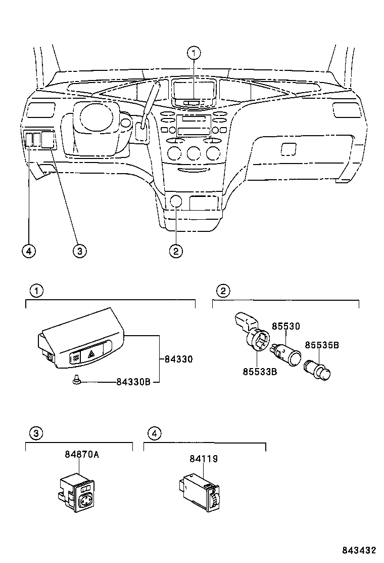 82672-47050 COVER, JUNCTION BLOCK product image