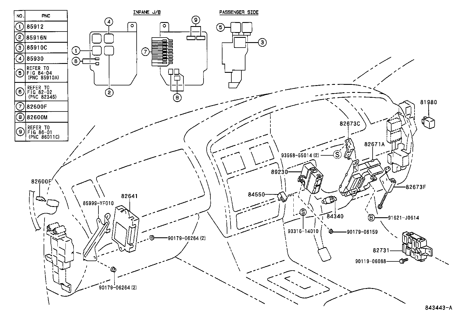 82672-07170 COVER, JUNCTION BLOCK product image
