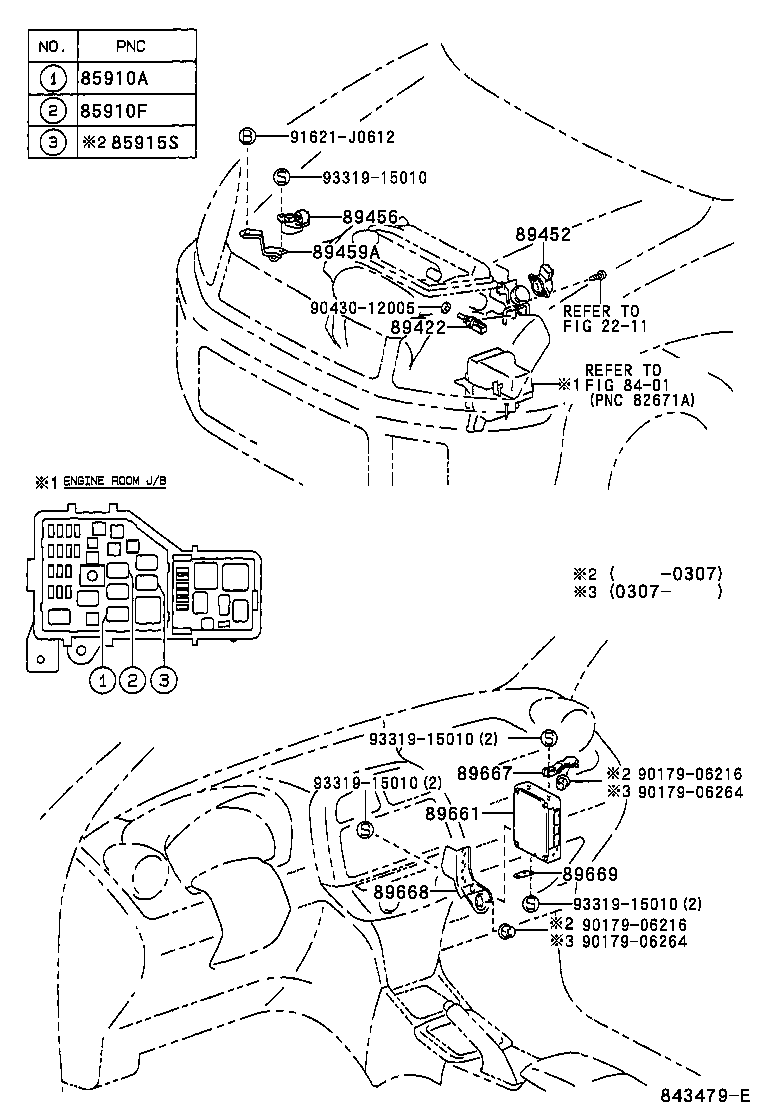 89987-42010 BRACKET, COMPUTER, NO.1 product image