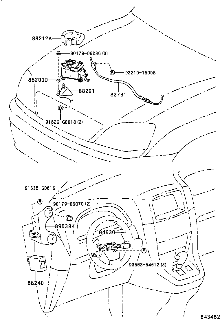 88240-48030 COMPUTER ASSY, CRUISE CONTROL product image